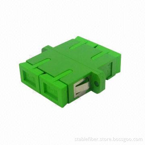 SC Fiber-optical Adapter for Both PC and APC Applications, Available in Different Colors